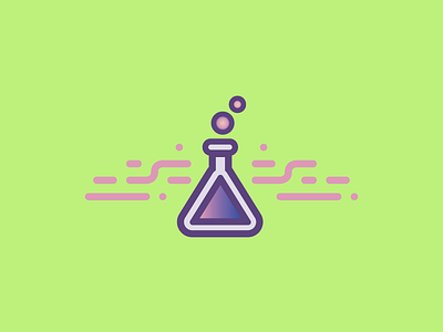 Love Potion gradient icon potion vector warmup witchy