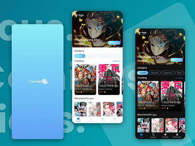 Comic Apk Interface