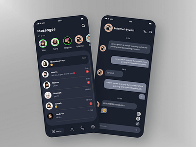 Chat Page Design