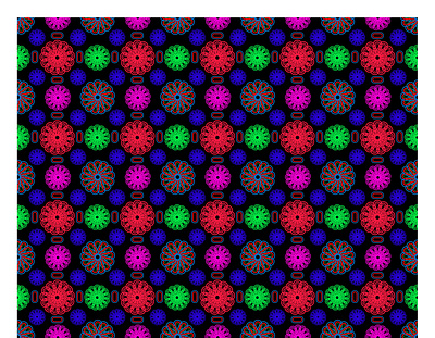 Color seamless pattern design graphic design illustration vector