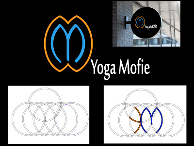 Logo YM design graphic design icon illustration logo