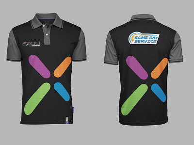 gameday poloshirt branding design graphic design