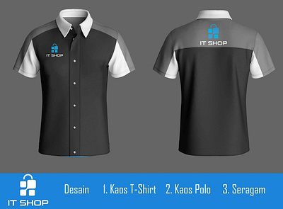 Shirt it shop branding design graphic design