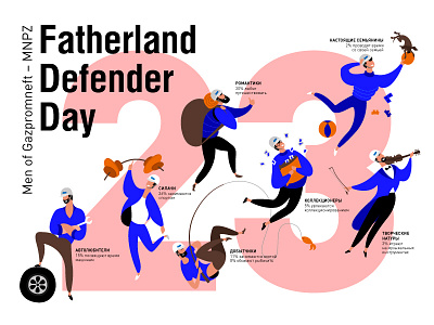 Fatherland Defender Day Poster 23 blue and white fatherland defender day illustraion men poster vector workers