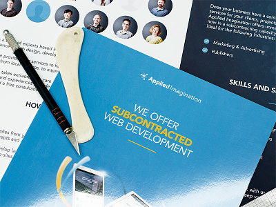 Subcontracted Web Development — Marketing Brochure