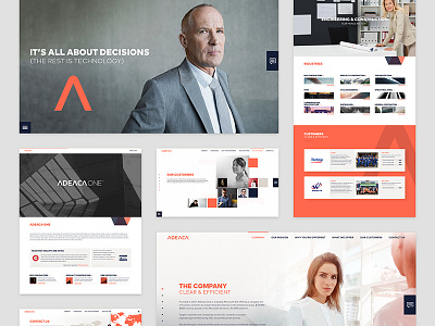 ADEACA: Case Study case study design industrial web design