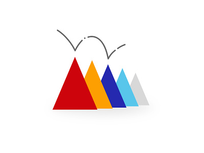 ~ design graphic illustration illustrator logo sketch triangle