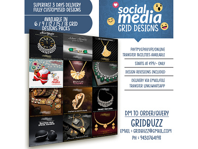 Get Fully Customized Social Media Designs!