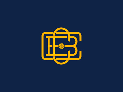 CBCornellà Monogram Logo basketball branding cbc logo logotype monogram