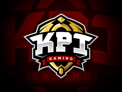 KPI Gaming - Sport logo branding gaming kpi logo sport vectorial