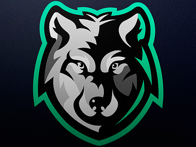 Wolf logo FOR SALE by JellyBrush on Dribbble