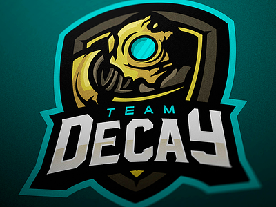 Team Decay - Mascot logo branding esports logo logotype magic mascot logo sports logo