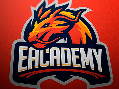 Ecademy Mascot Logo branding esports logo logotype mascot logo sports logo