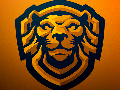 Lionshield Mascot Logo branding design designer e sports esports graphic illustrator jellybrush logo logotype mascot mascot logo mascotlogo sport sports logo vector