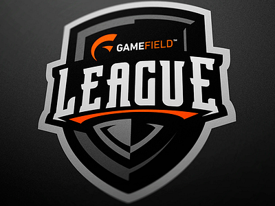 Shield Logo for Gamefield League branding design e sports esports illustrator jellybrush logo logotype mascot mascot logo mascotlogo sport sports logo vector