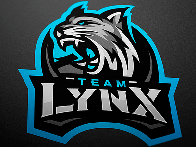 Lynx mascot logo