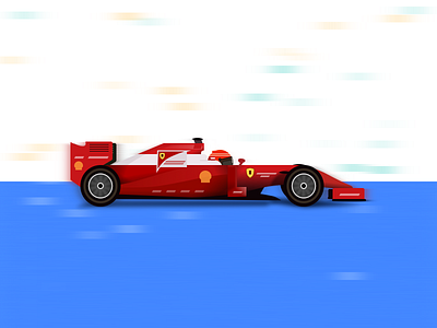 F1 Ferrari car f1 ferrari sketch