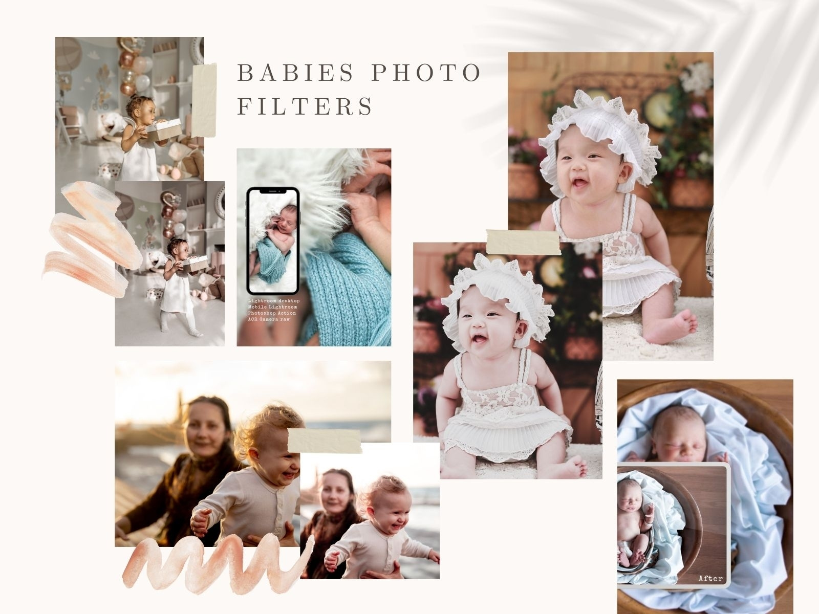 Free Babies Photo Filters by awesome on Dribbble