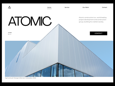 Atomic construction / UI/UX design web adaptive design ui ux