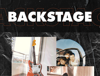 Backstage (Magazine Branding) 3d adobe animation art branding design graphic design illustration logo ui