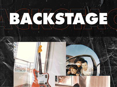 Backstage (Magazine Branding)