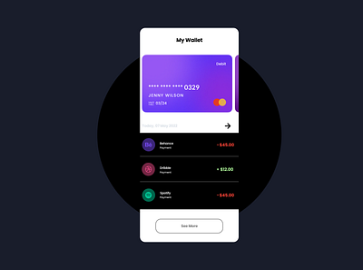 E-Wallet Designs | Themes | Templates | Mobile Responsive app branding creativity crypto cryptocurrency design ewallet illustration ios logo mobile typography ui ux vector