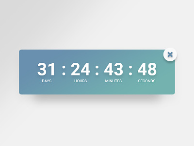Countdown Timer android app countdown ios minimal mobile timer web