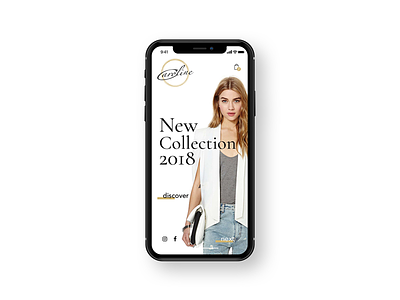 Fashion Shop android app concept design gold ios mobile shop ui ux web