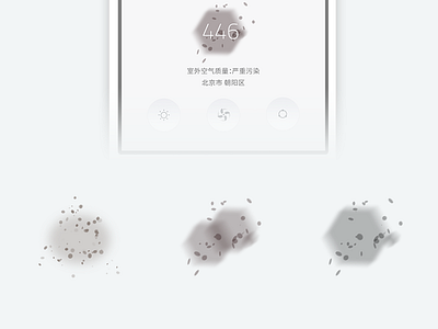 icon for pm2.5 dust pm2.5 white