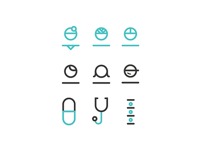 Doctors, Patients, People, Pills cool doctor icon icon design medical people pills spine teal