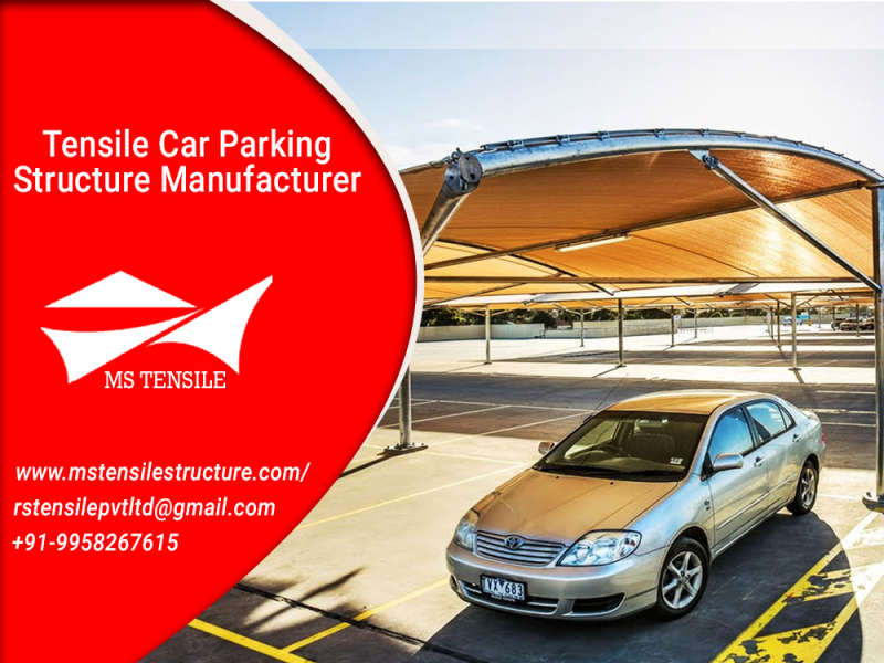 Tensile Car Parking By MS Tensile Structure On Dribbble