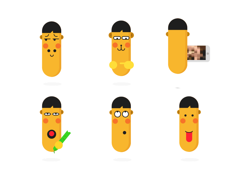 Sex Emojis animation app character emoji emoticon expression face faces icon illustration motion sex