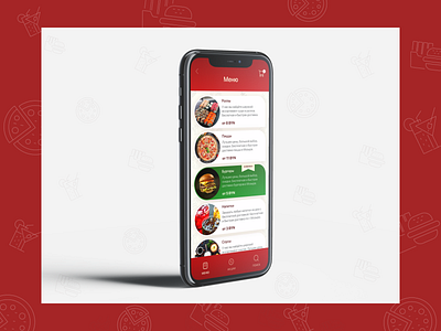 Food delivery mobile application app branding design desine illustration logo mobile app ui ux web