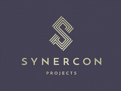 Synercon Projects corporate id logo design