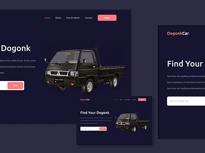 Dogonk Car ui ux