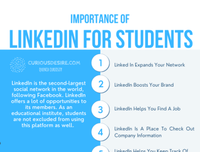 15 Reasons Why LinkedIn Is Important? By Curious On Dribbble