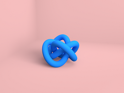 Twisted Torus 3d blender dimension graphic design illustration