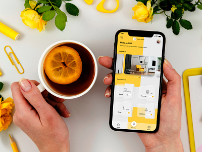 Smart home design mobileapp smarthome ui ux