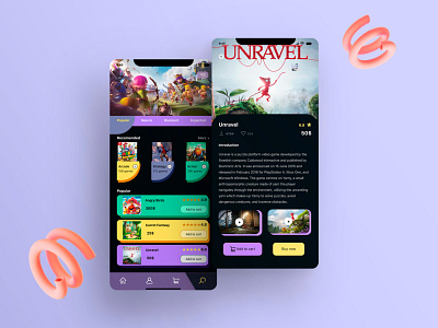 Games mobile app design game gameapp mobileapp ui ux