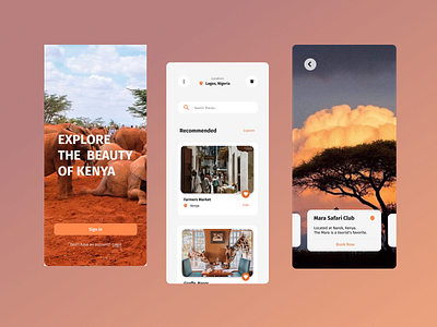 Travel Paddie design product design travel apps uiux