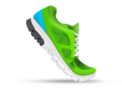 Tennis Shoes blue clean green icon iconography light shoe shoes