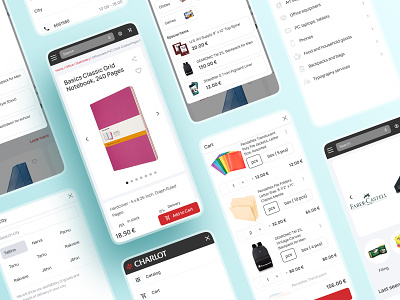 Charlot - eCommerce UX/UI redesign