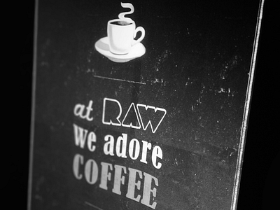 we adore coffee coffee office poster print raw workplace