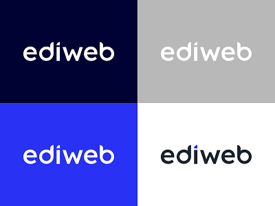 Ediweb logotype branding graphic design logo logofolio logotype ui