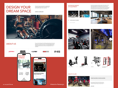 Редизайн сайта Life Fitness Family Of Brands design minimal typography ui ux web пользовательский интерфейс