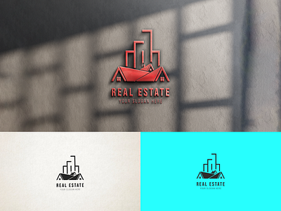 Real Estate Minimalist Logo Design 3d branding design fiverr graphic design icon illustration logo logo design minimalist logo real estate logo upwork vector