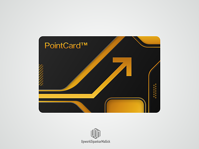 Design a Gold and black Payment Card