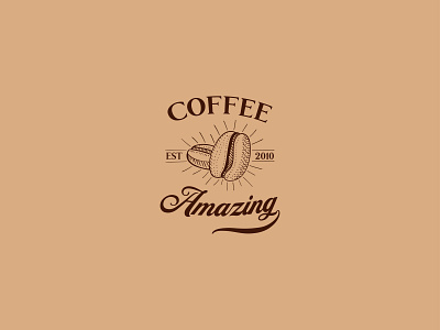 Vintage coffee logo branding coffee logo coffee logo design design graphic design icon illustration logo logo design vector vintage coffee logo design vintage logo vintage logo design