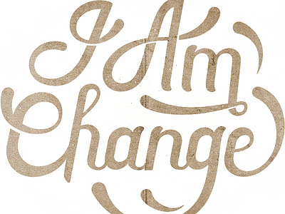 I Am Change change shirt type