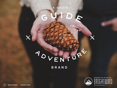 The Adventure Brand adventure brand brand guide brand standards icons logo pattern texture type